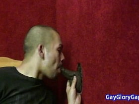 Gay interracial handjobs and black cock sucking 12