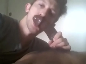 Deepthroating huge bbc