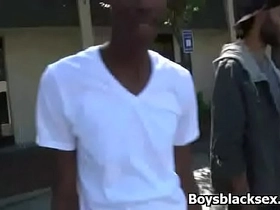 Blacks on boys - interracial hardcore gay fucking 08