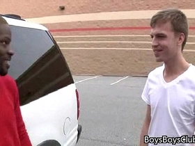 Gay interracial hardcore sex video from blacksonboys 13