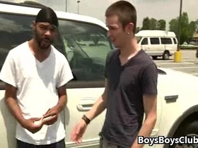 Blacks on boys - gay sex with white twink and bbc 04