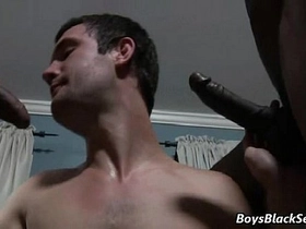Hardcore interracial gay barebacking sex 21