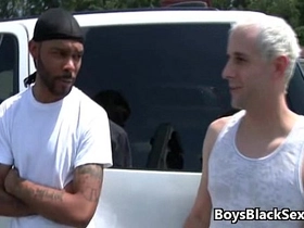 Blacks on boys - skinny white gay boy fucked by bbc 07