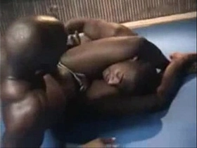 Black dude wrestle