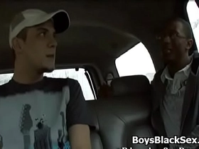 Blacks on boys - gay interracial nasty fuck video 10