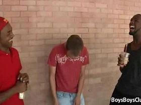 Blacks onboys - interracial hardcore nasty fucking gay sex 34